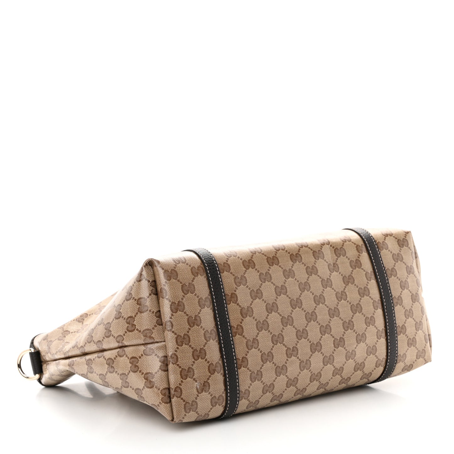 Crystal Monogram Medium Joy Tote Beige Ebony Testa Di Moro