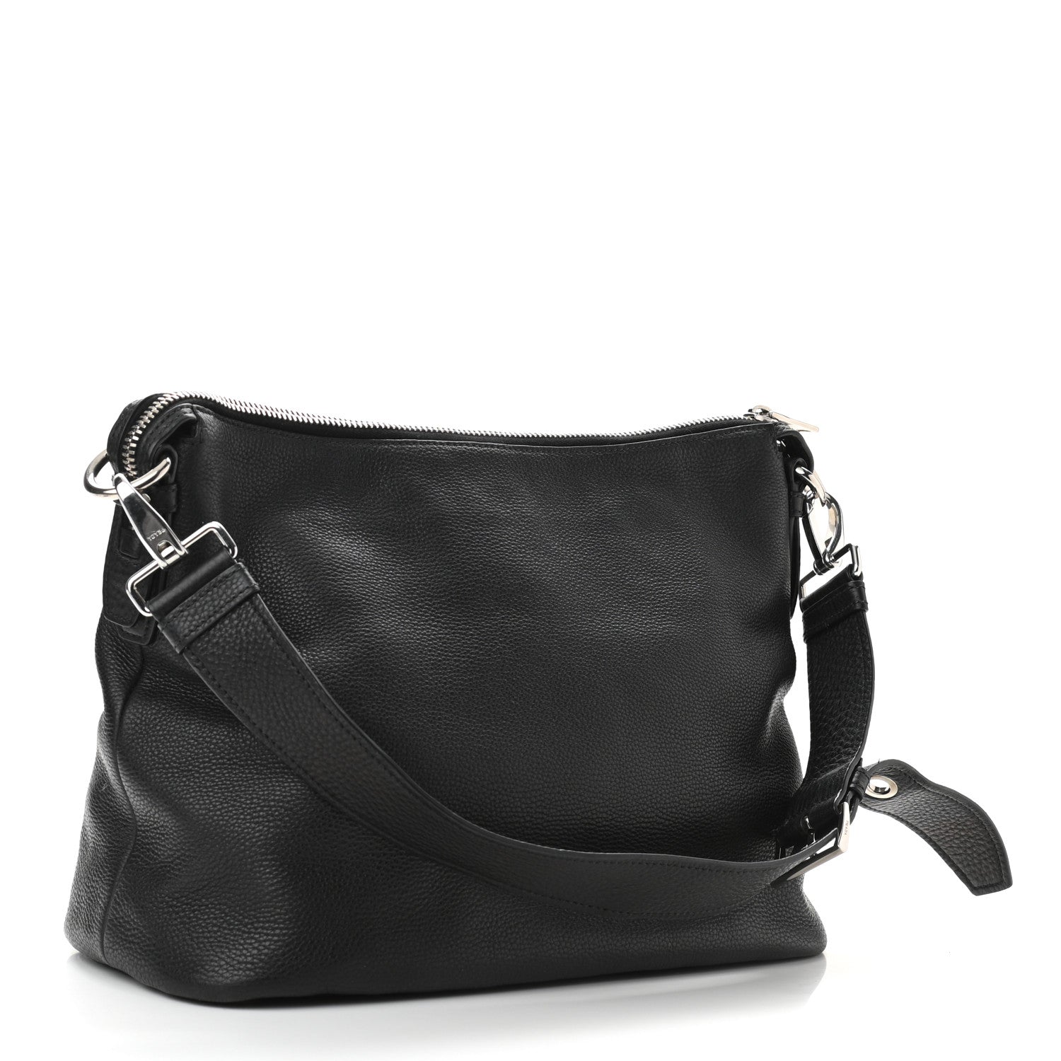Prada Vitello Daino Hobo Black 2 of 8