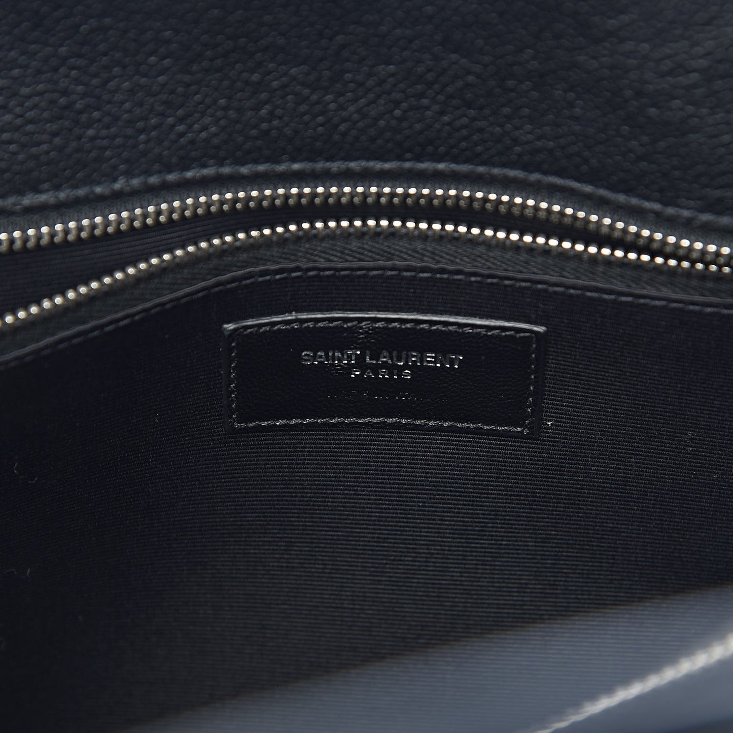 Grained Calfskin Small Sac De Jour Black