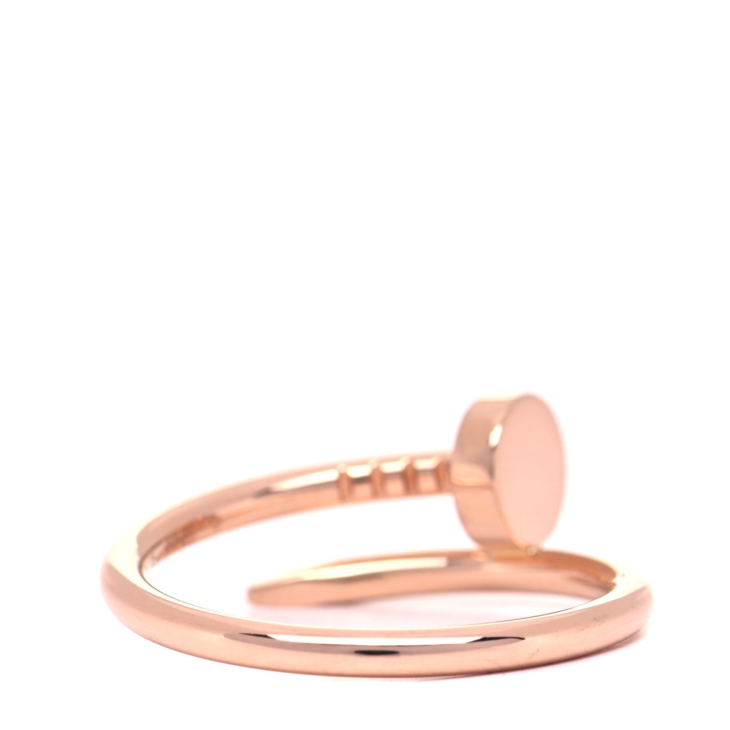 Cartier 18K Pink Gold Small Juste Un Clou Ring 51 5.75 3 of 5