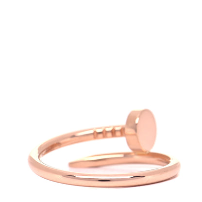 Cartier 18K Pink Gold Small Juste Un Clou Ring 51 5.75 3 of 5