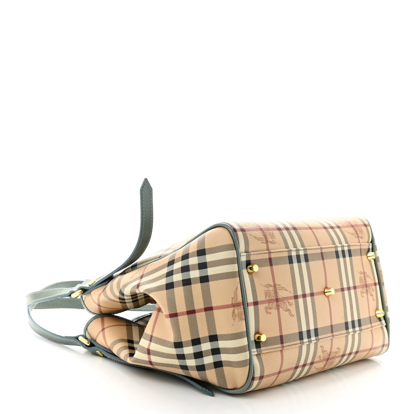 Haymarket Check Small Canterbury Tote Eucalyptus Grey