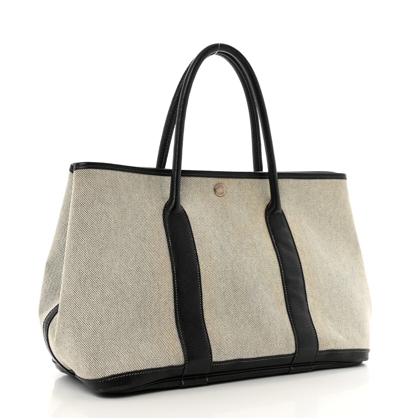 Toile Buffle Skipper Garden Party 36 MM Tote Black
