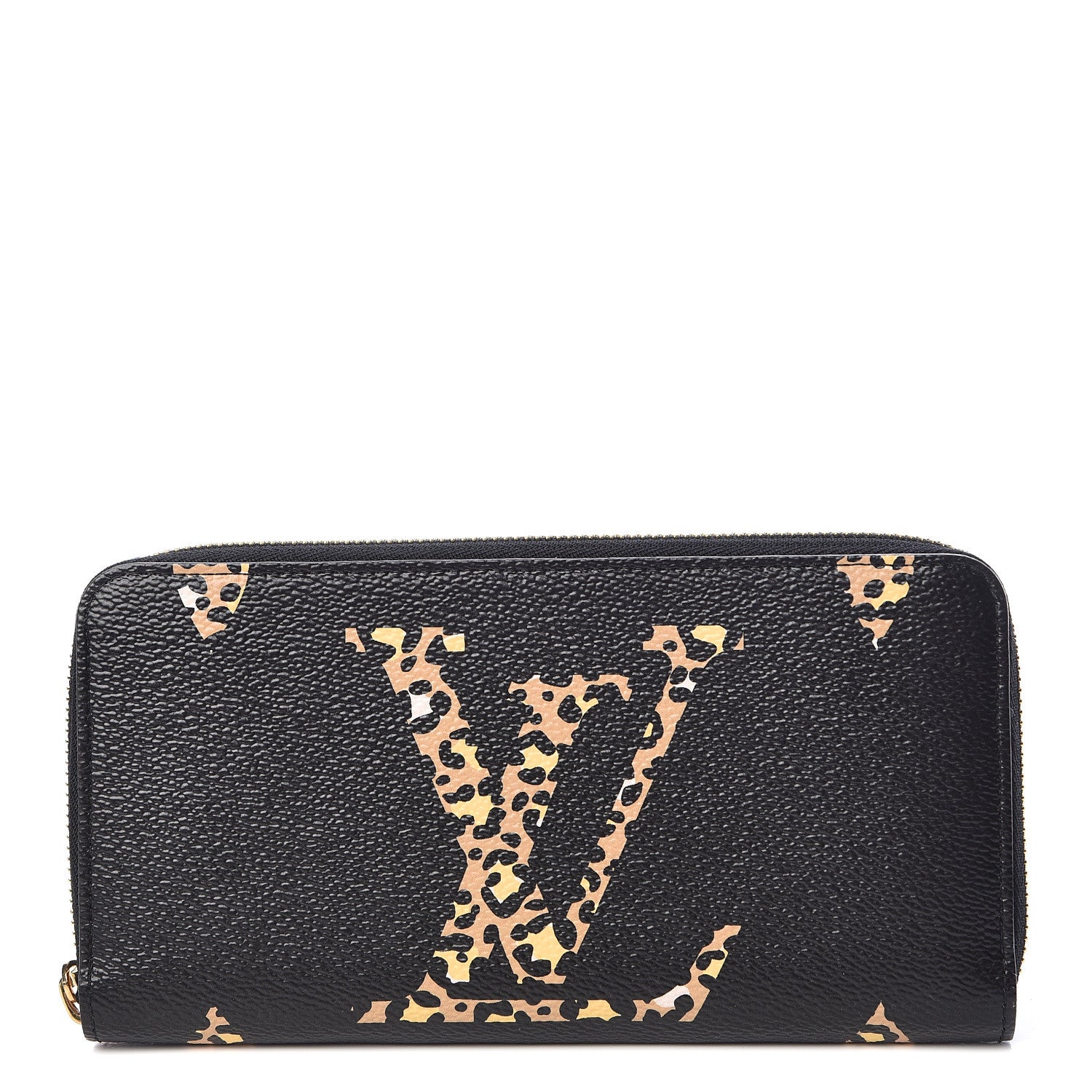 Louis Vuitton Monogram Giant Jungle Zippy Wallet Black 1 of 6