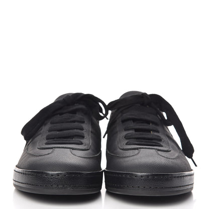Hermes Matte Epsom Calfskin Mens Olympic Sneakers 43 Black 2 of 9