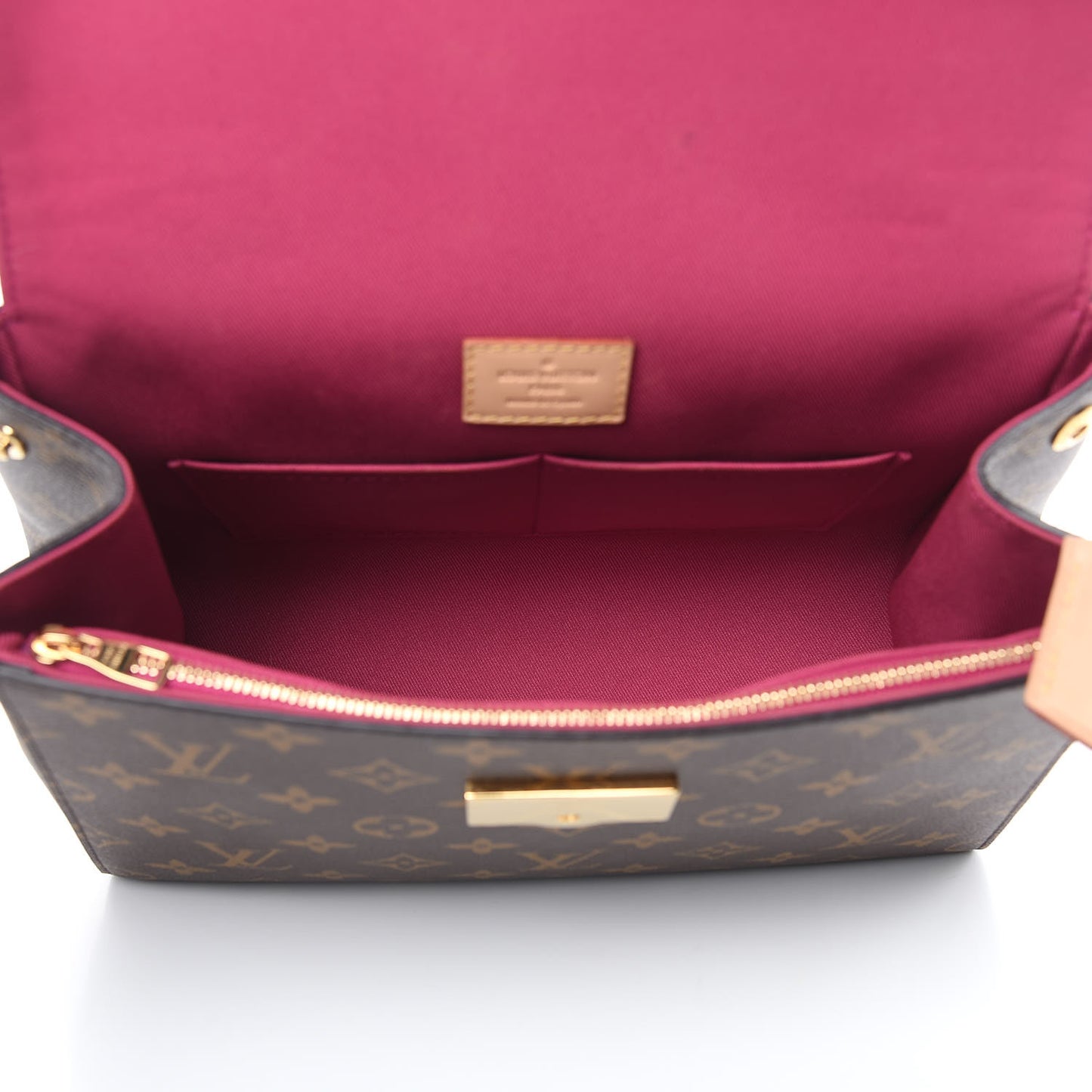 Monogram Cluny BB Bordeaux Fuchsia