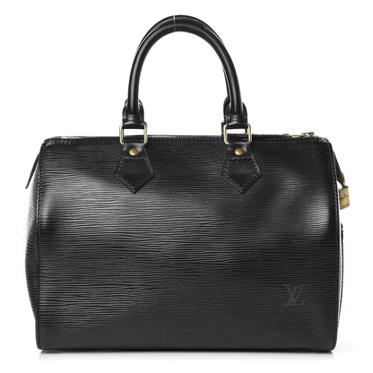 Louis Vuitton Epi Speedy 25 Black 1 of 21