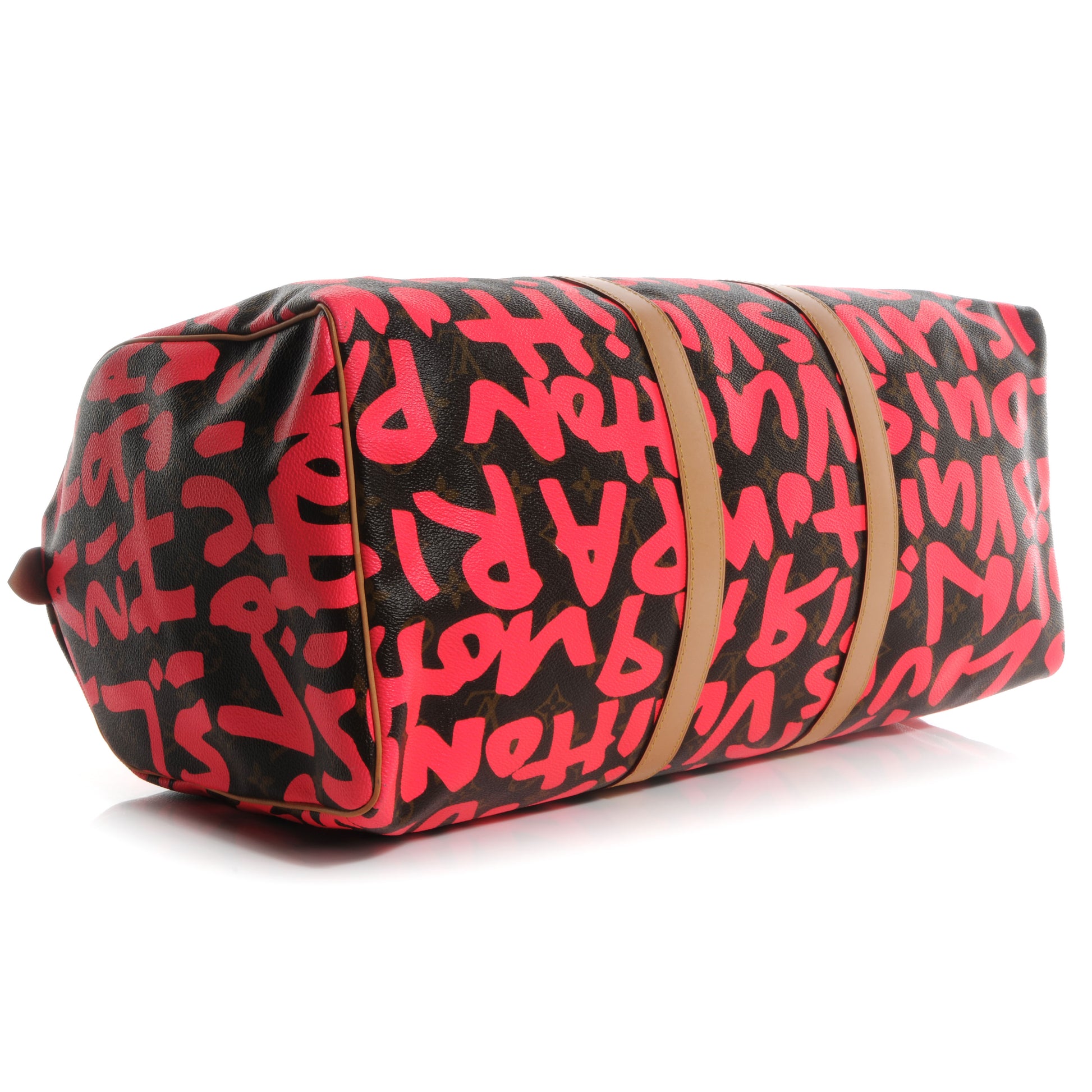 Louis Vuitton Graffiti Keepall 45 Fuchsia 4 of 8