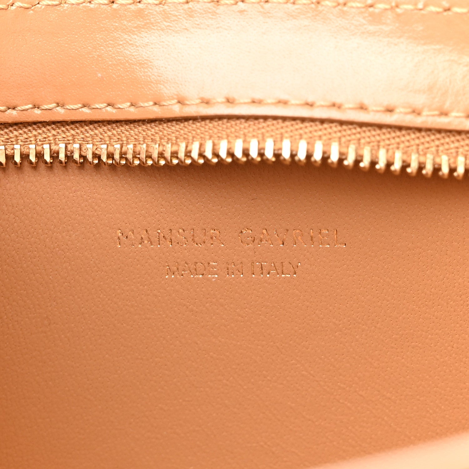 Mansur Gavriel Calfskin Pencil Shoulder Bag Caramel 6 of 9