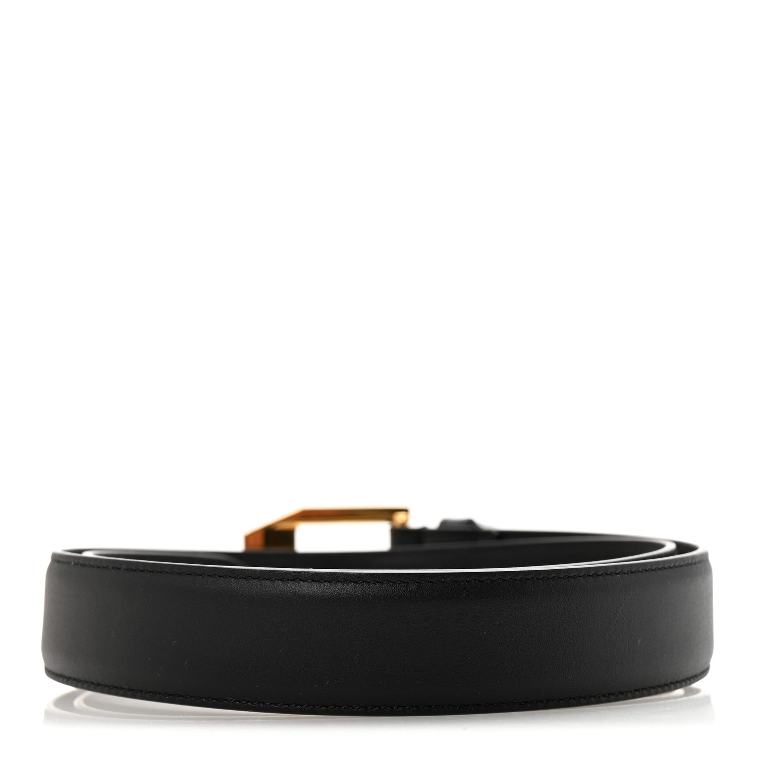 Gucci Selleria Calfskin 30mm Belt 85 34 Black 2 of 5