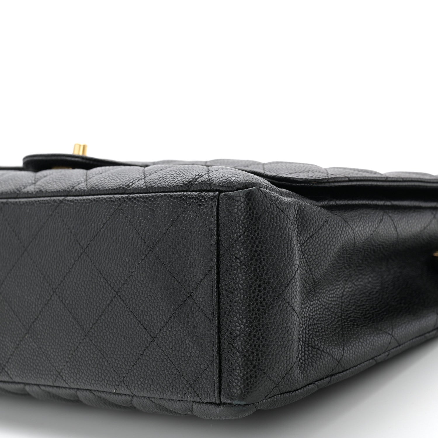 Chanel Caviar Quilted Maxi Single Flap Black 10 of 11