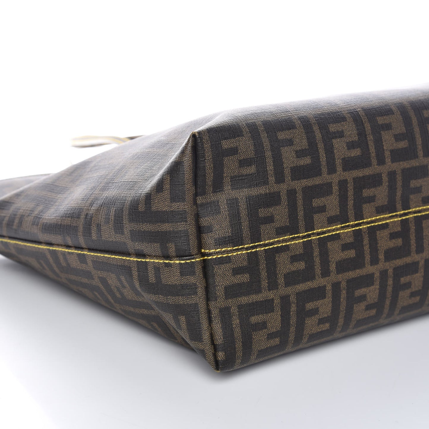 Zucca Spalmati Medium Roll Tote Tobacco Giallo