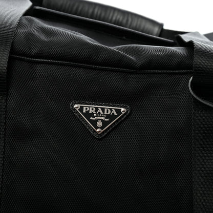 Prada Tessuto Nylon Duffel Bag Black 10 of 10