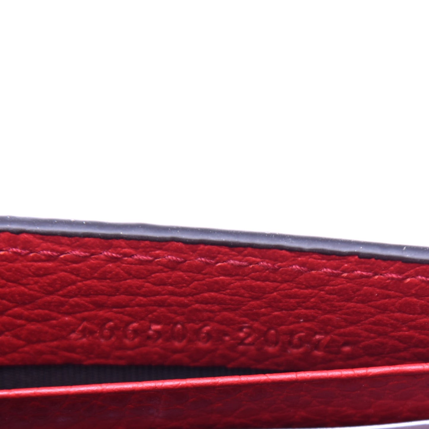 Dollar Calfskin Medium Betty Chain Wallet Tabasco