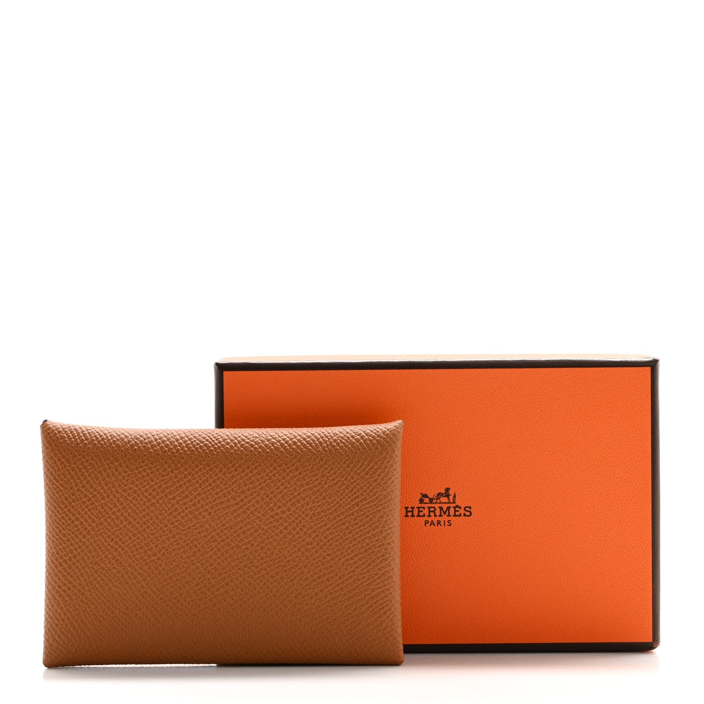 Epsom Calvi Card Case Gold