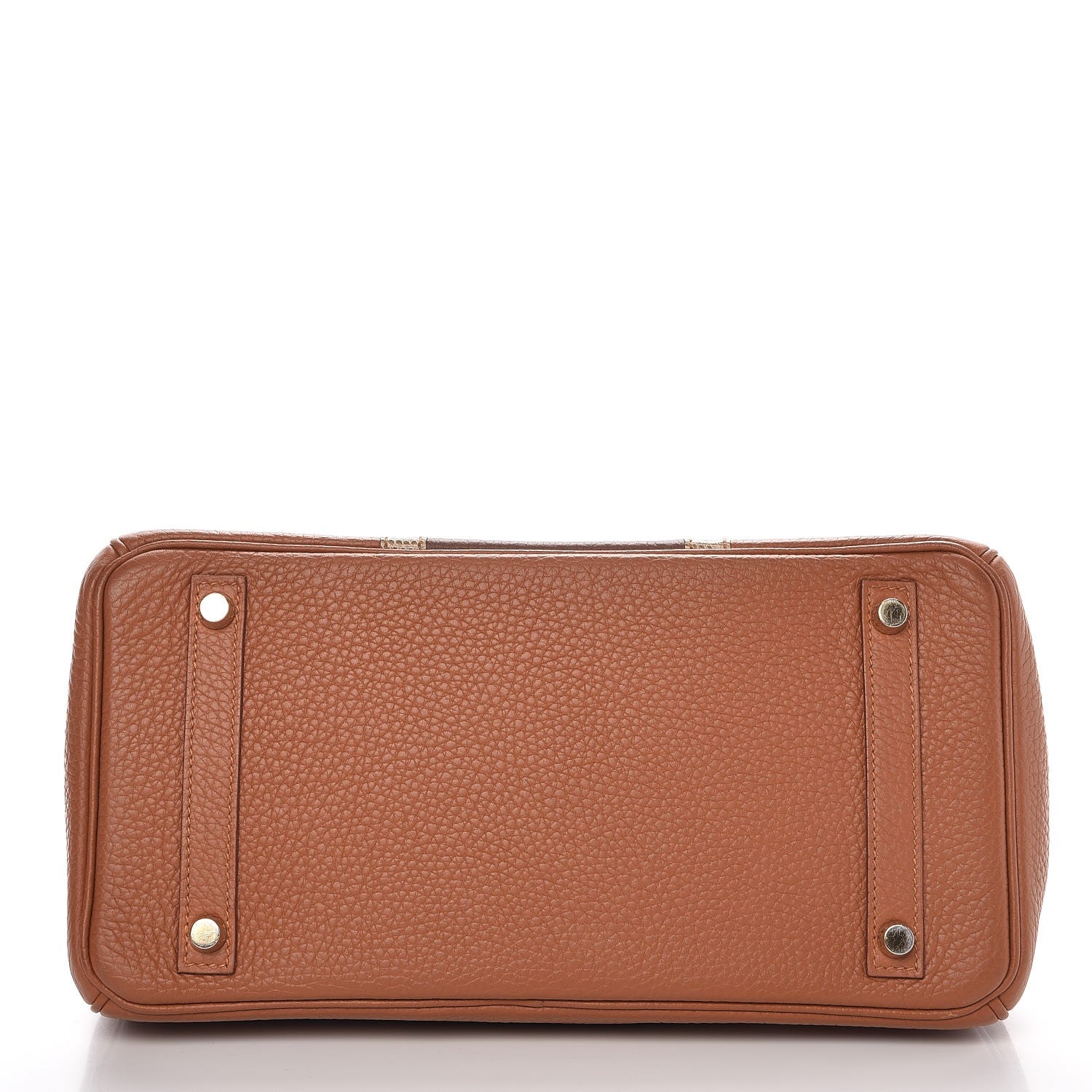 Hermes Taurillon Clemence Lizard Club Birkin 30 Gold Marron D'Inde 6 of 34
