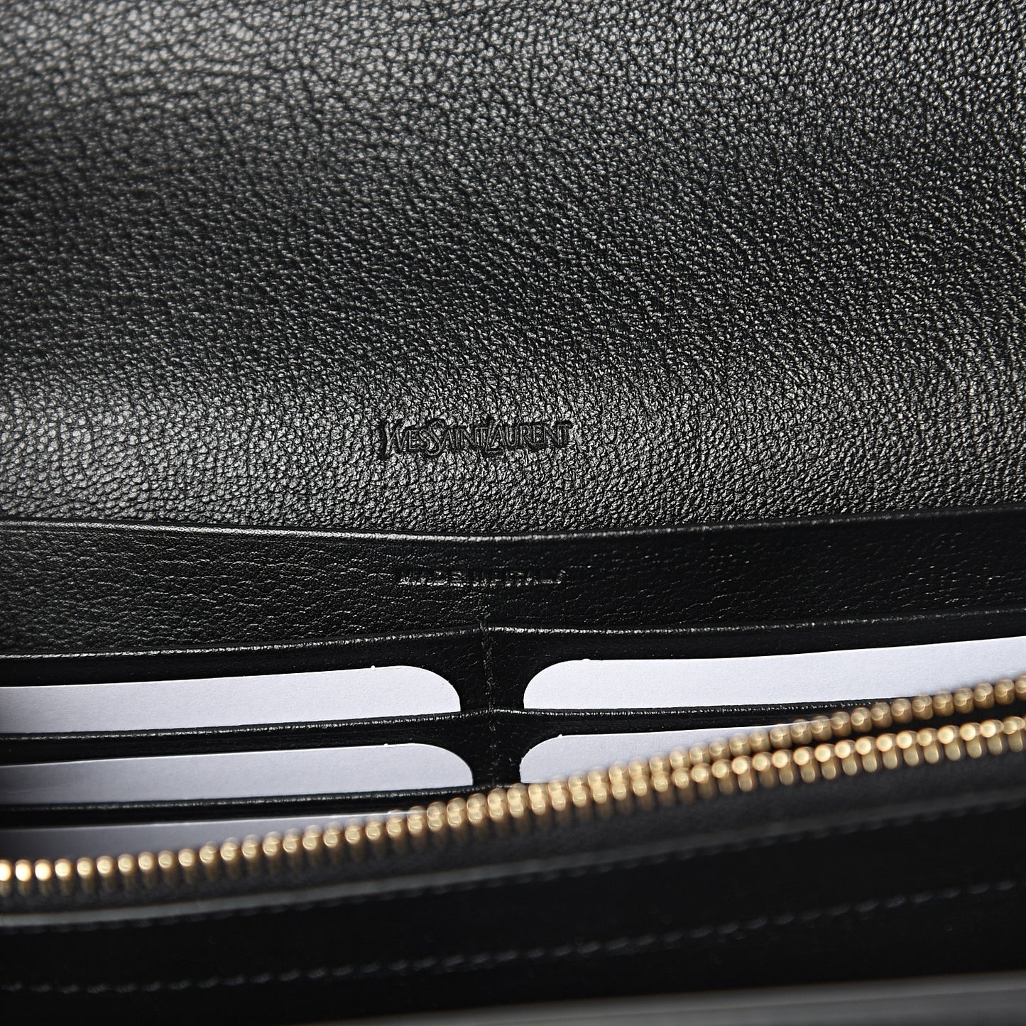 Calfskin Monogram Belle de Jour Chain Clutch Black
