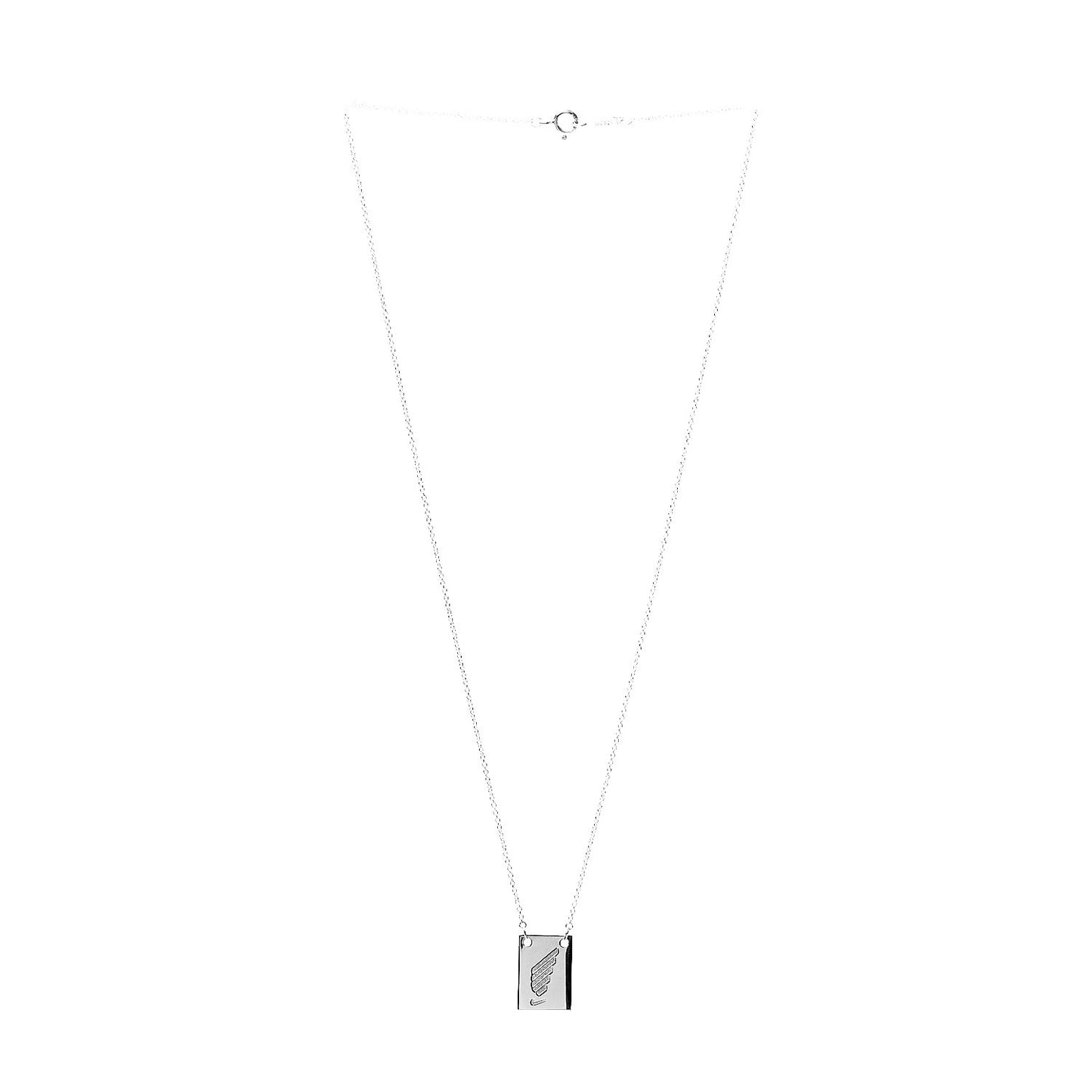 Sterling Silver Nike Women's 2015 Marathon Pendant Necklace
