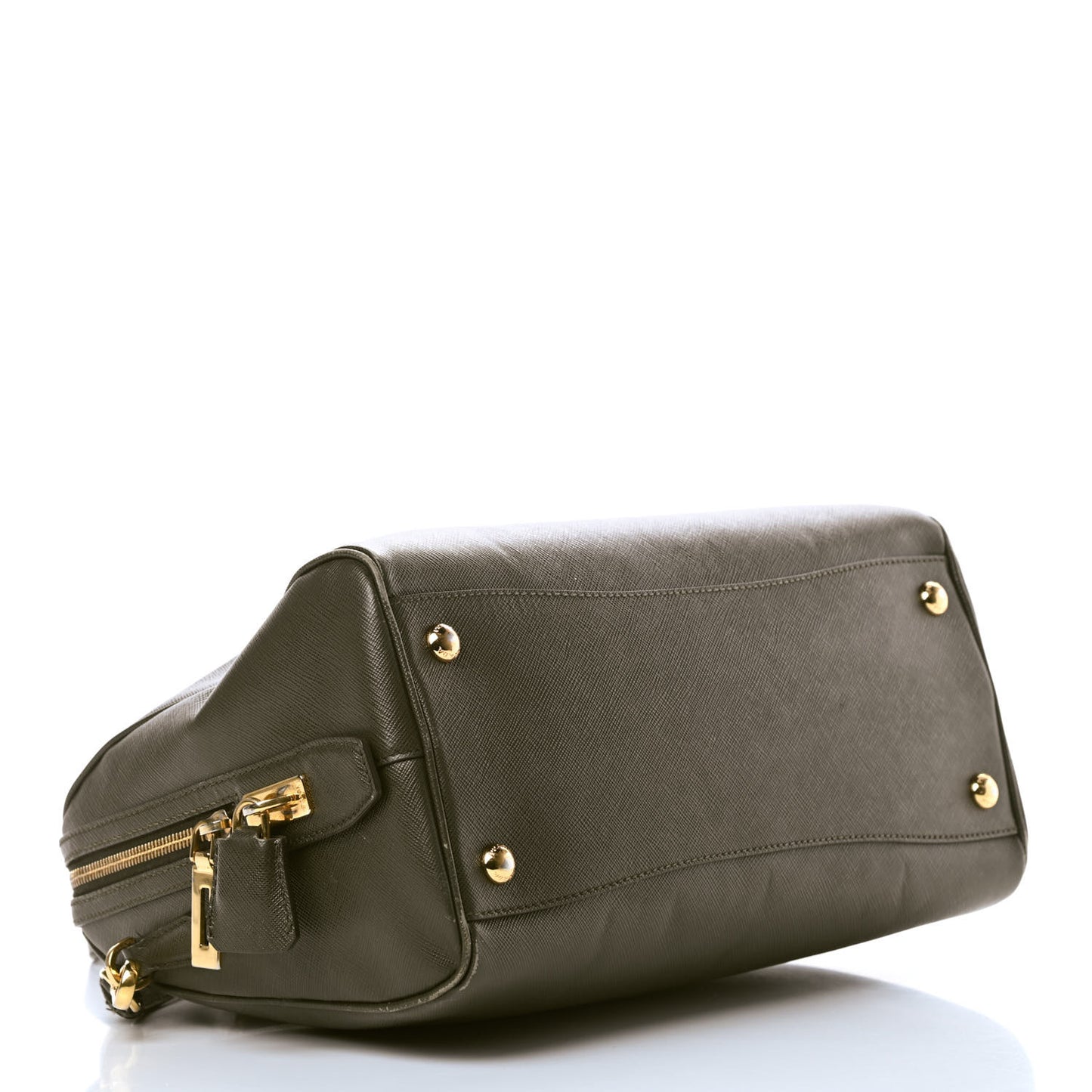 Saffiano Lux Bowler Militare