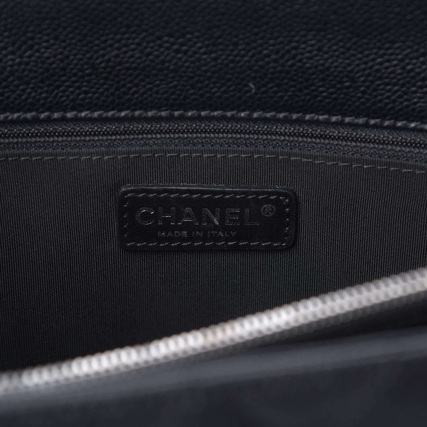 Chanel Caviar Quilted Grand Shopping Tote GST Black 6 of 10