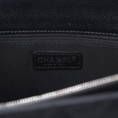Chanel Caviar Quilted Grand Shopping Tote GST Black 6 of 10