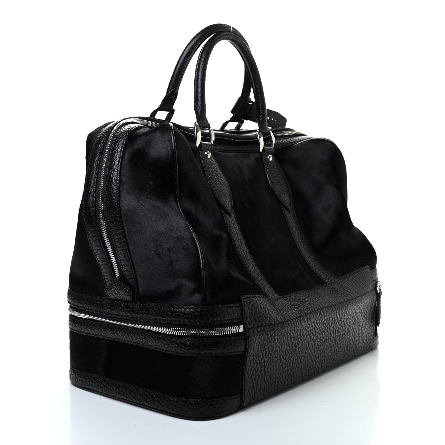 Louis Vuitton Pony Hair Mens Whistler Carryall Black 2 of 10