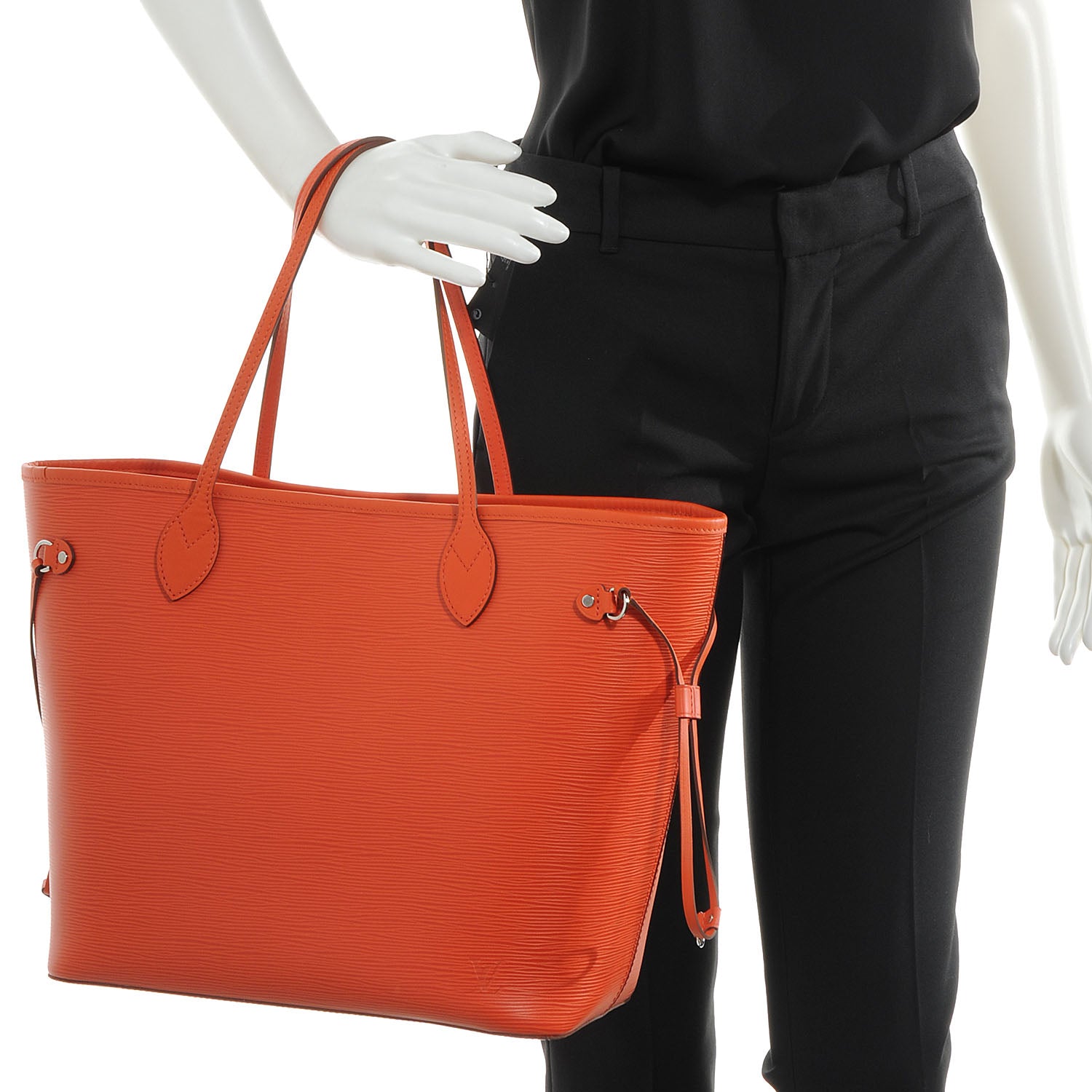 Louis Vuitton Epi Neverfull MM Piment 2 of 10