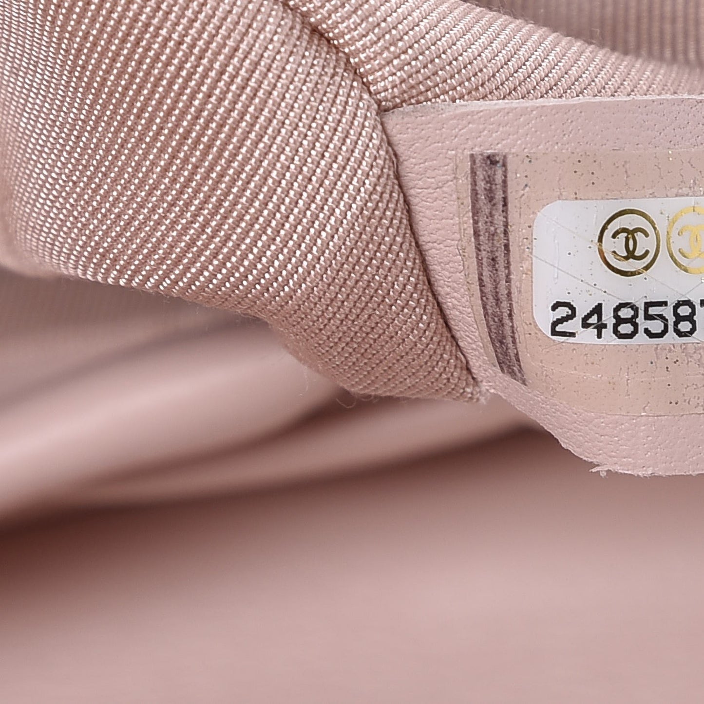 Calfskin Quilted Small Urban Spirit Backpack Beige