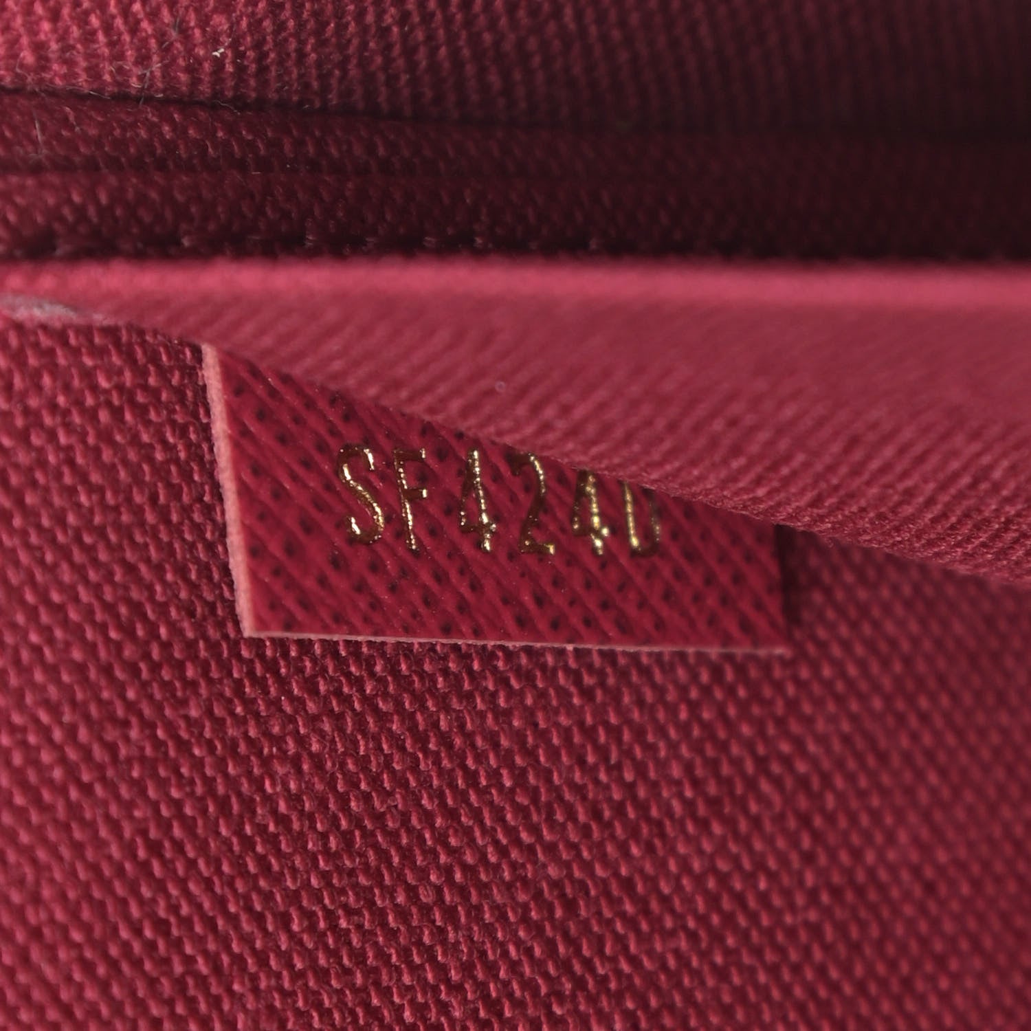Louis Vuitton Monogram Pochette Felicie Chain Wallet Fuchsia 9 of 12