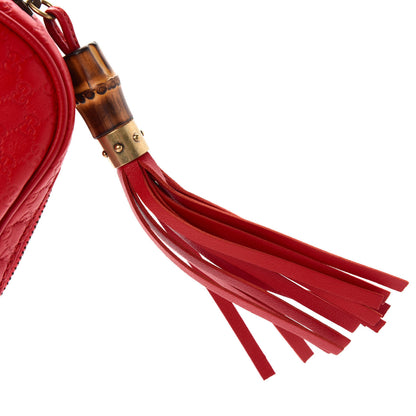 Gucci Microguccissima Sunshine Disco Crossbody Bag Red 12 of 12
