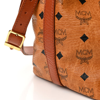 MCM Visetos Essential Drawstring Bag Cognac 11 of 14