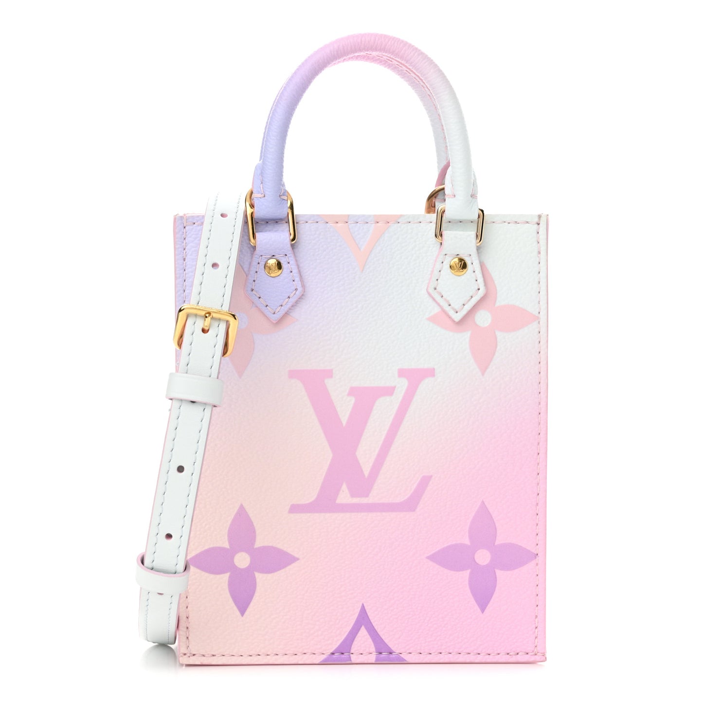 Monogram Giant Spring In The City Petit Sac Plat Sunrise Pastel
