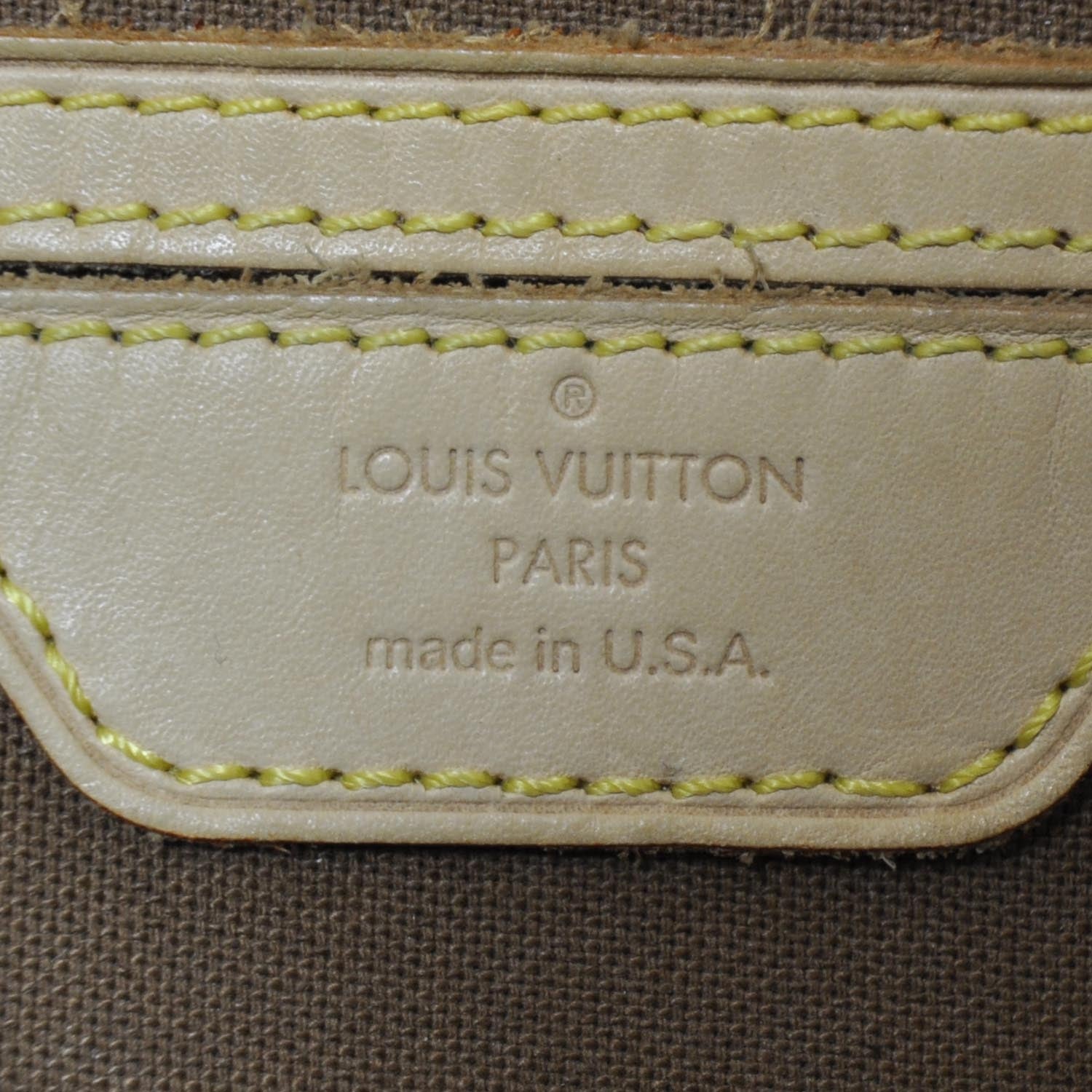 Louis Vuitton Monogram Cabas Mezzo 8 of 9
