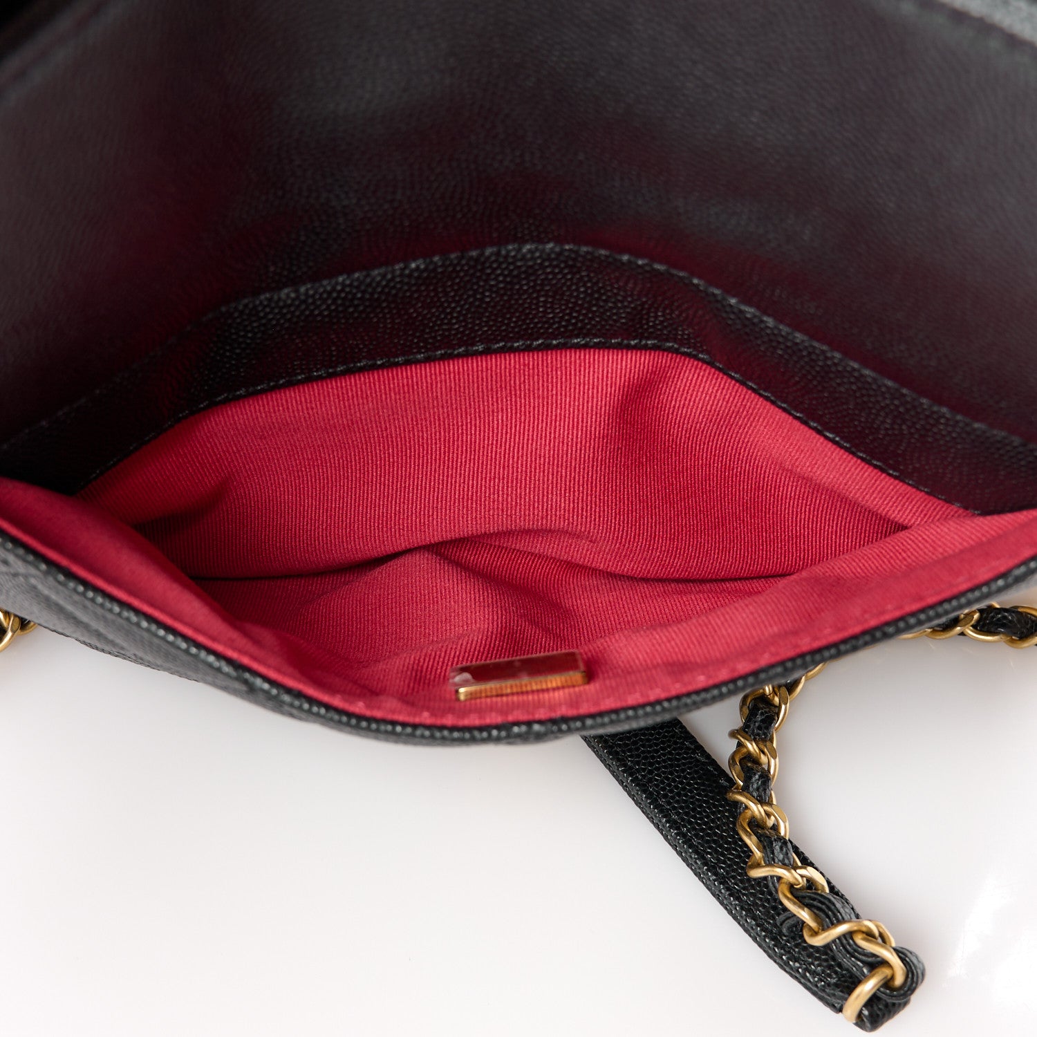 Chanel Caviar Quilted Wavy CC Hobo Black 6 of 13