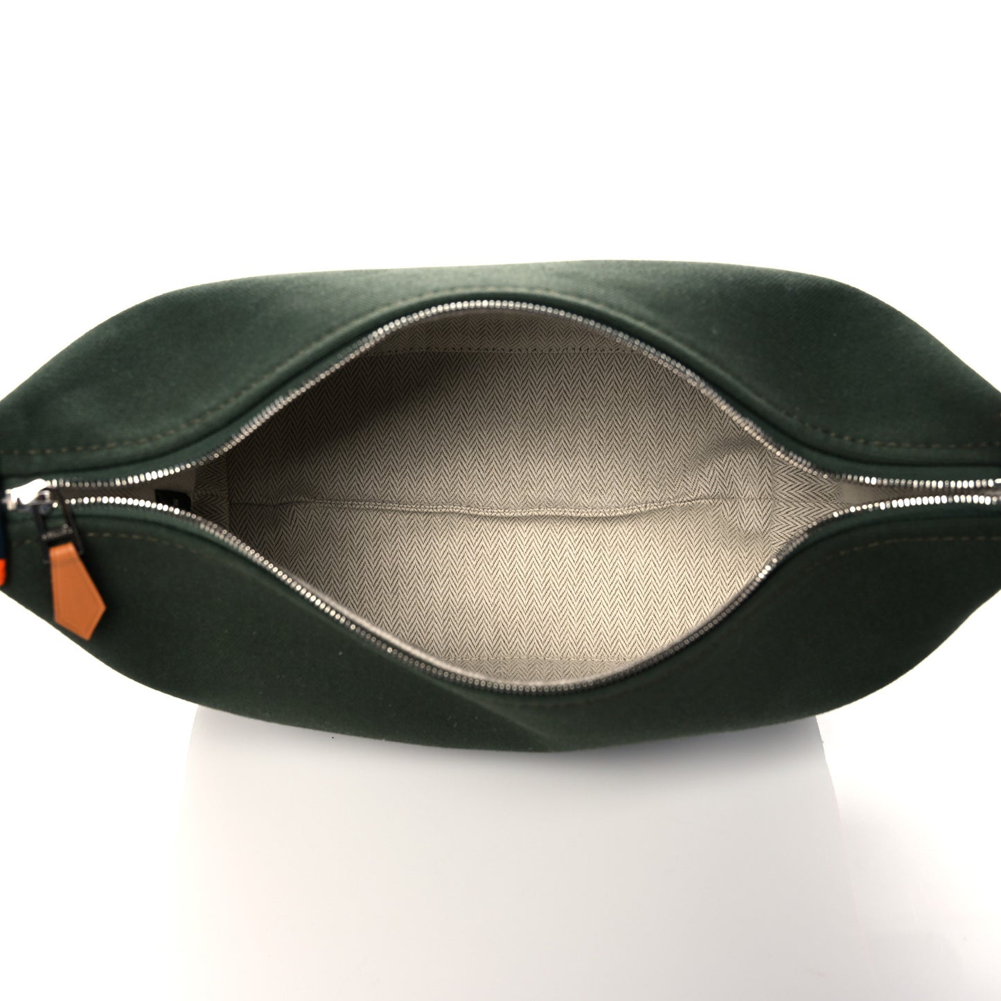 Canvas Small Bride-A-Brac Pouch Vert Foret