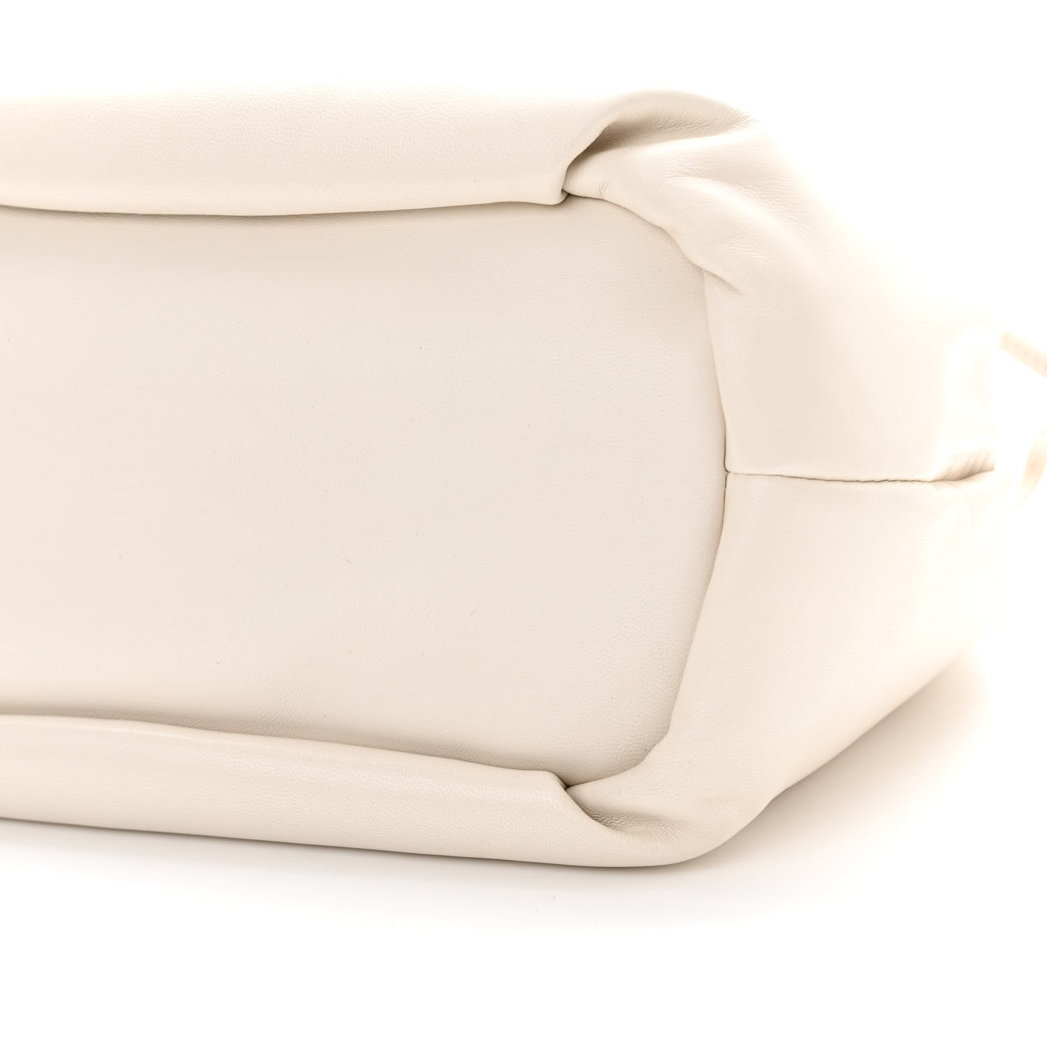 Prada Nappa Drawstring Tote White 9 of 10