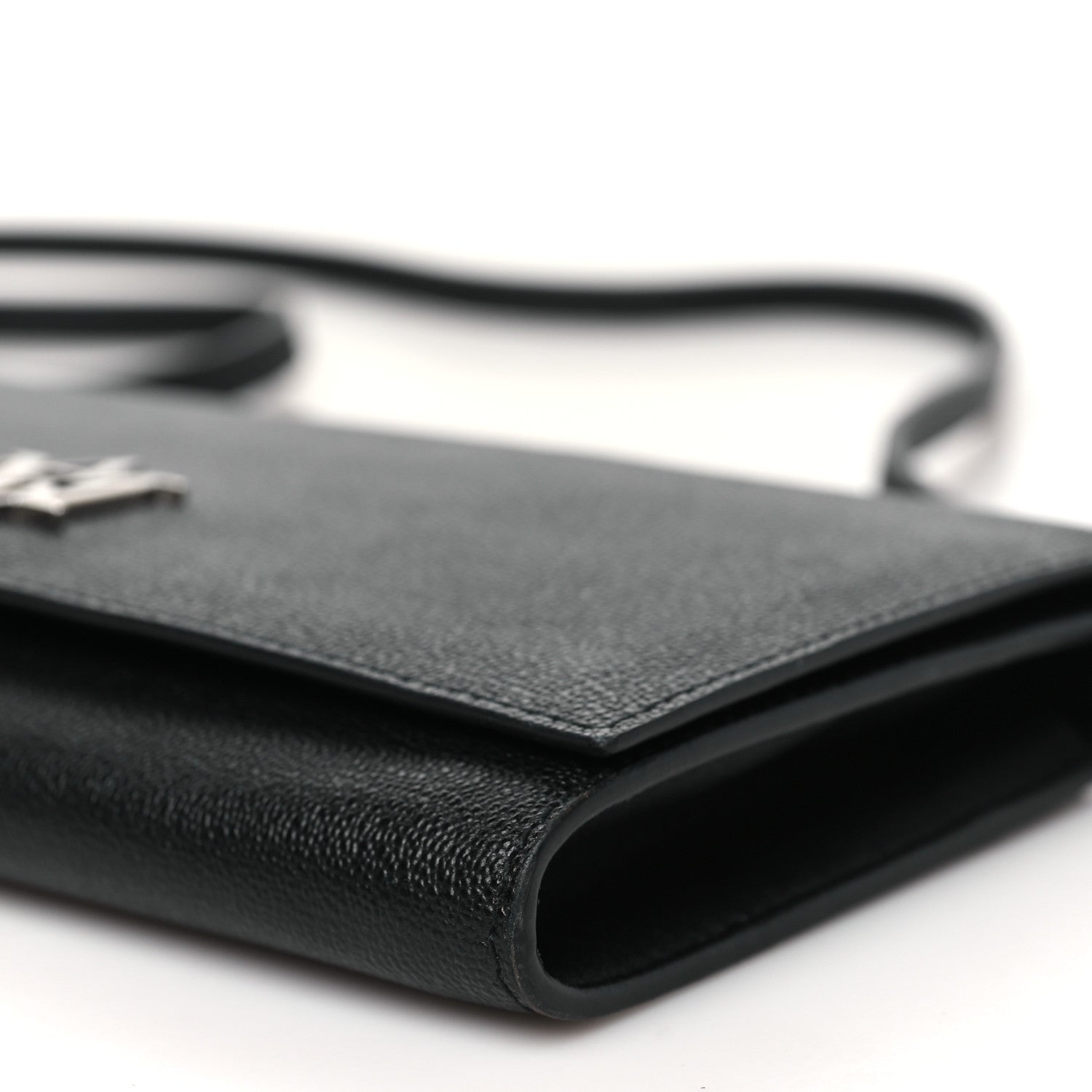 Alexander McQueen Calfskin Insignia Pouch Black 9 of 9