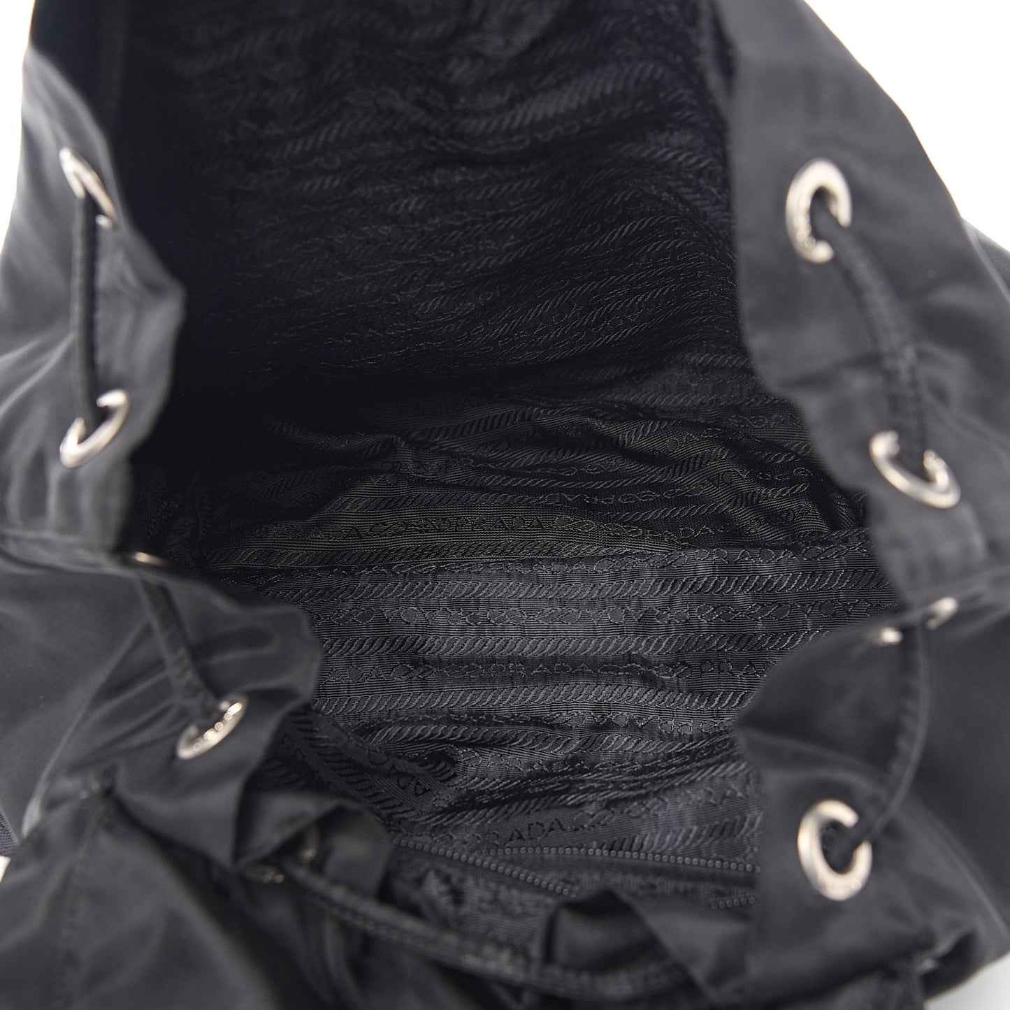 Nylon Vela Medium Backpack Black