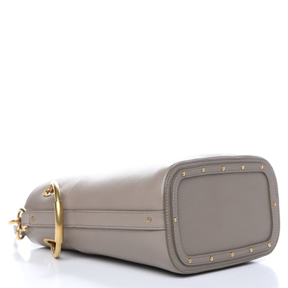 Chloe Smooth Calfskin Small Roy Bucket Bag Motty Grey 4 of 12