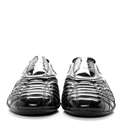Balenciaga Patent Polyurethane Womens Zen Sneakers 38 Black 2 of 8