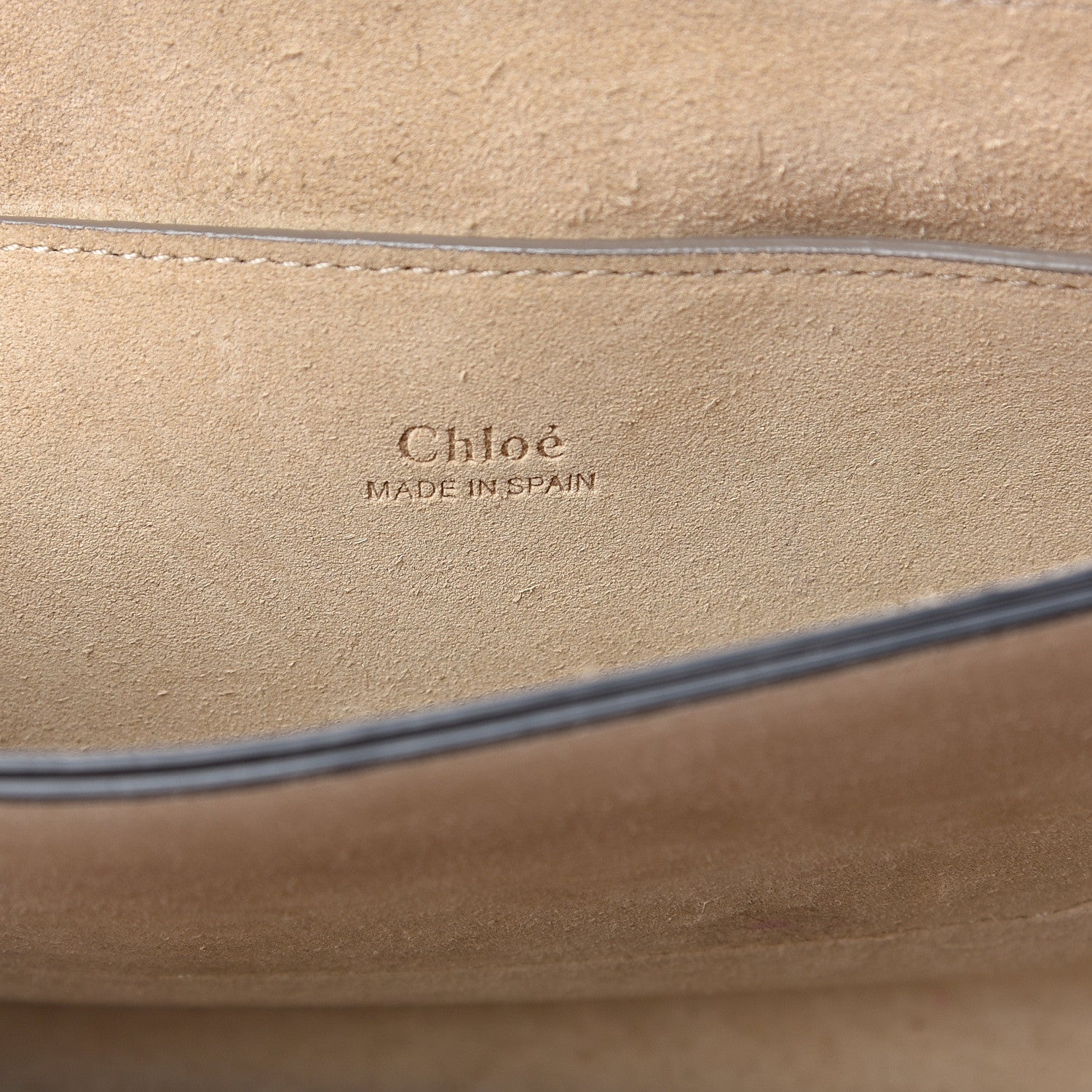 Chloe Suede Calfskin Small Faye Shoulder Bag Black 5 of 14