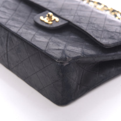 Chanel Lambskin Quilted Medium Double Flap Black 6 of 17