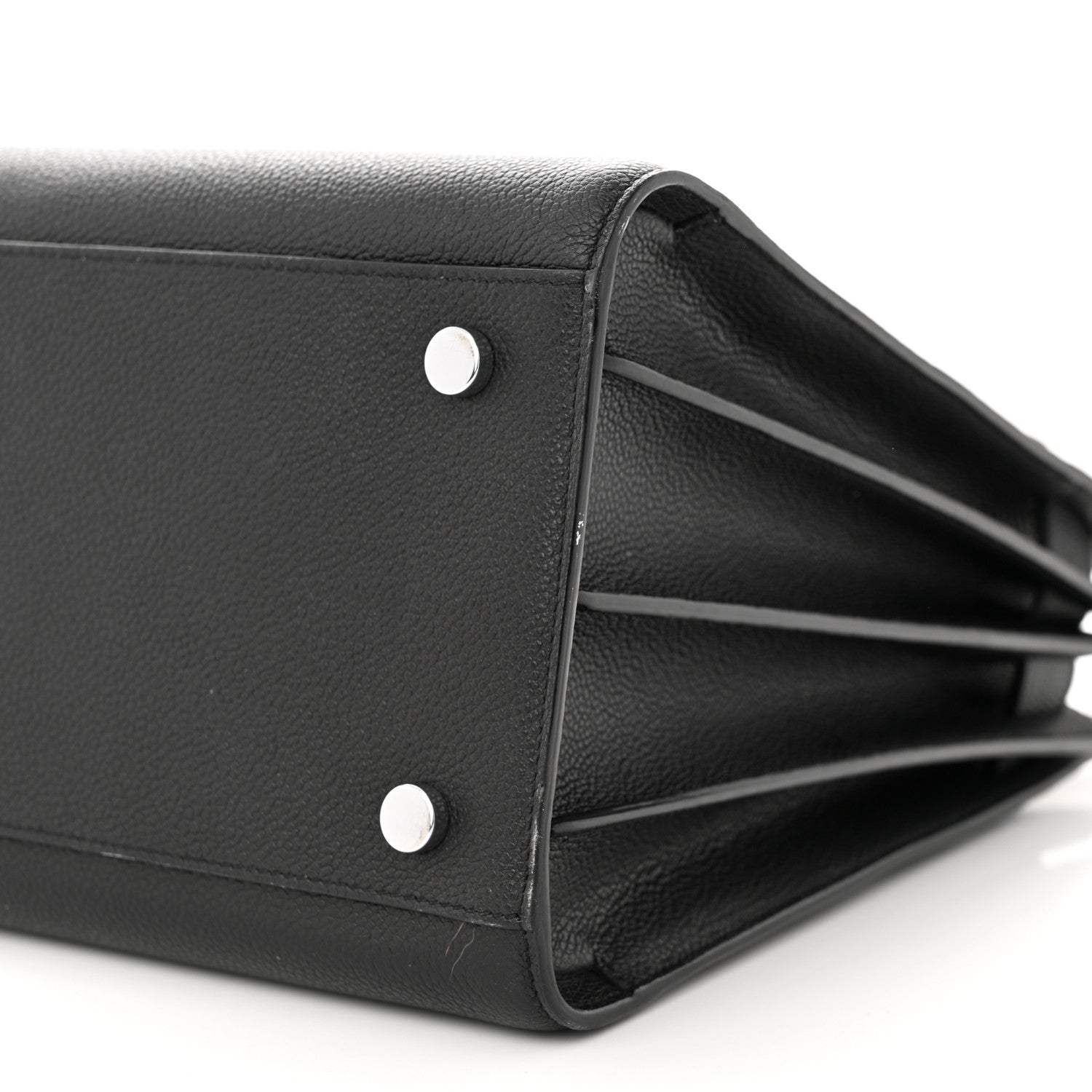 Saint Laurent Grained Calfskin Small Sac De Jour Black 11 of 14