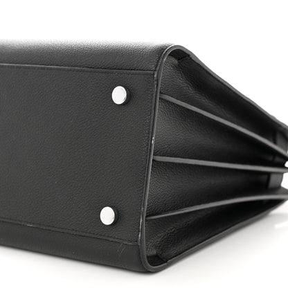 Saint Laurent Grained Calfskin Small Sac De Jour Black 11 of 14