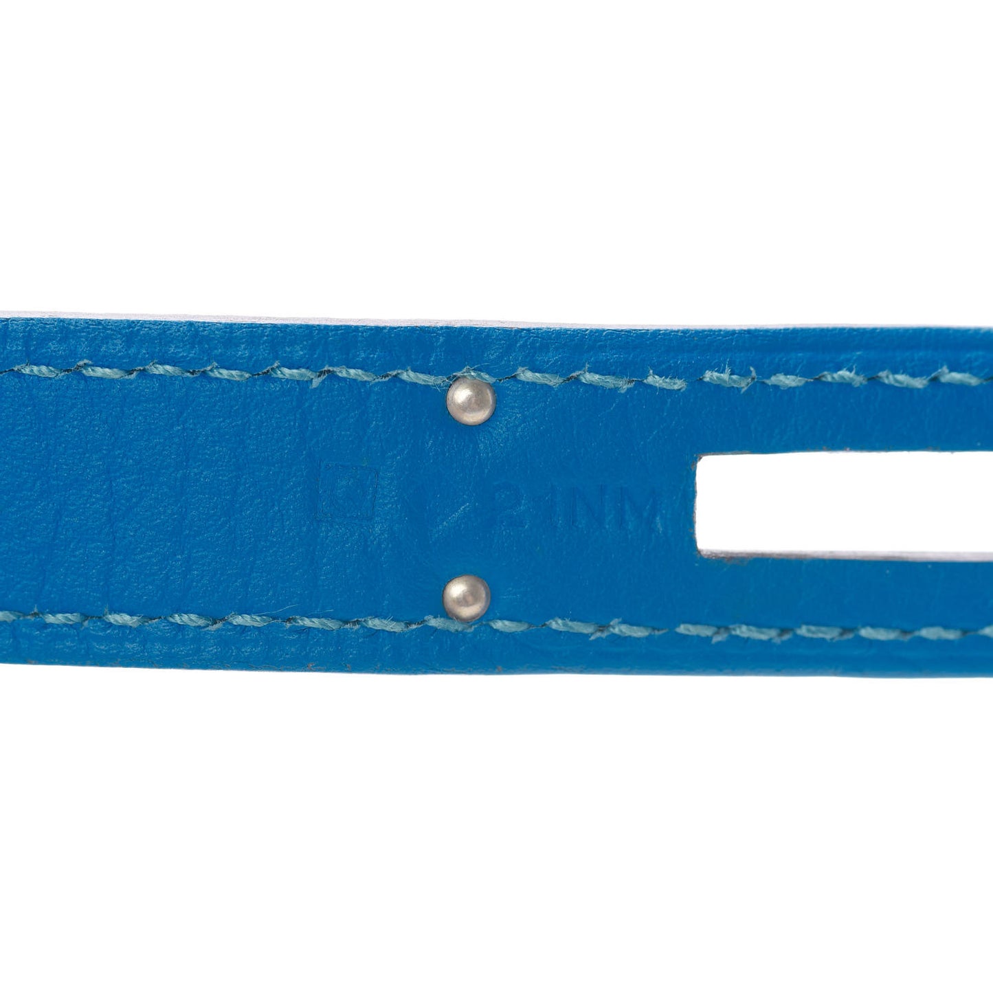 Taurillon Clemence Birkin 35 Bleu Hydra
