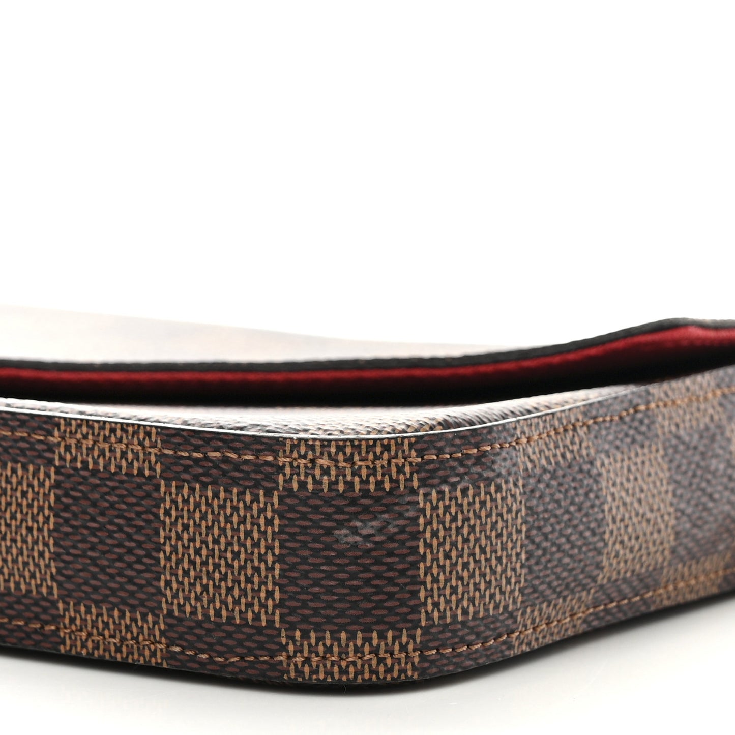 Damier Ebene Pochette Felicie Chain Wallet