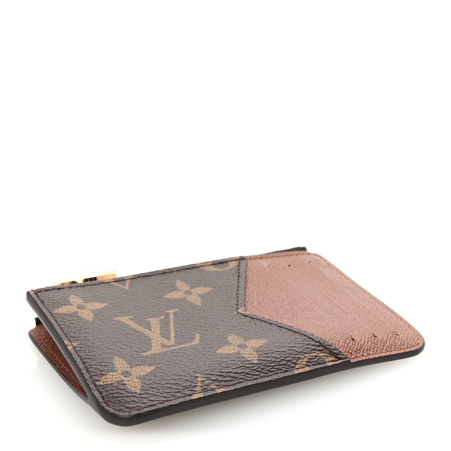 Monogram Zipped Romy Card Holder