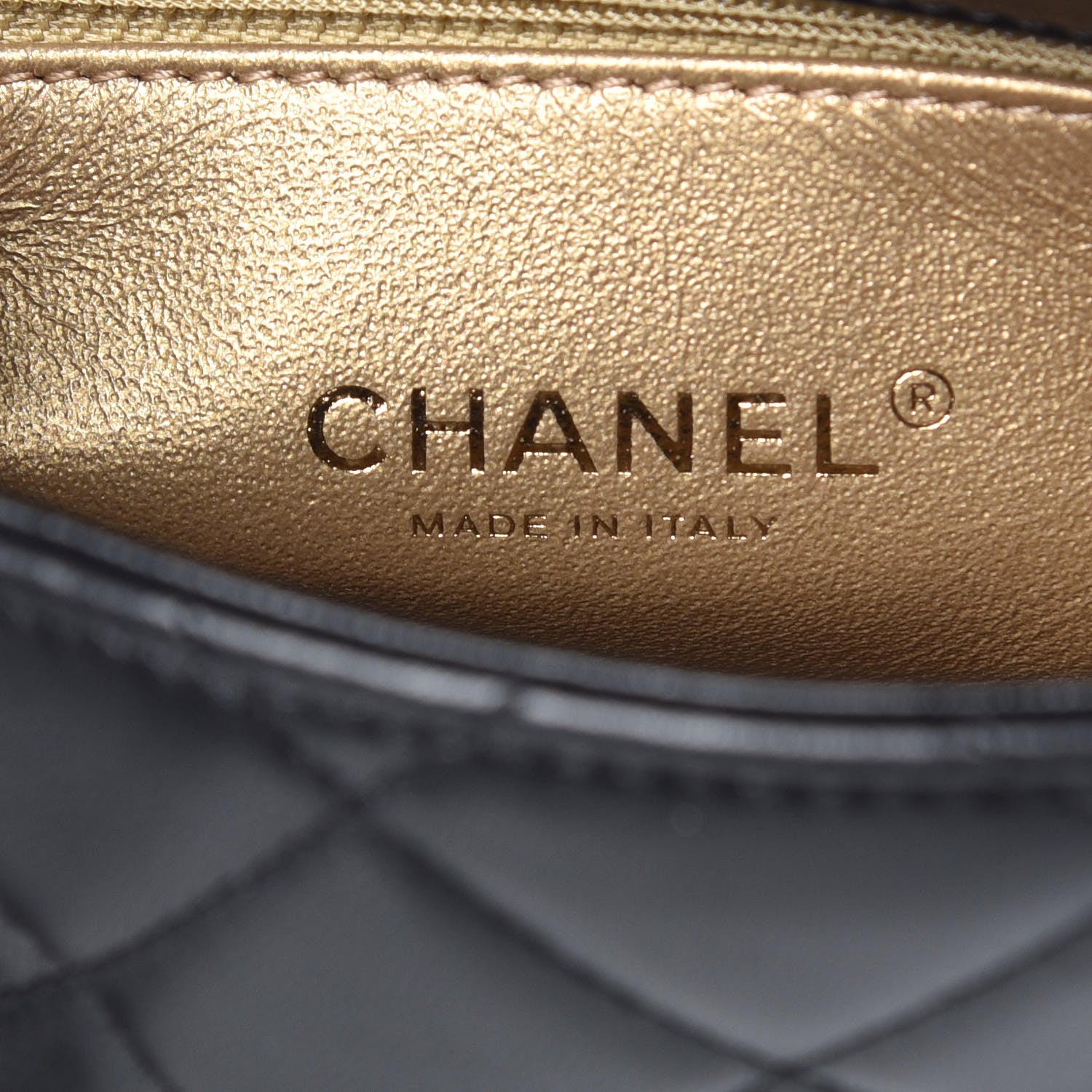 Chanel Lambskin Quilted Side Packs Black 11 of 17