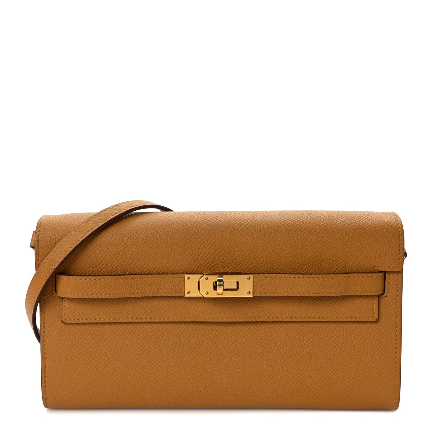 Epsom Kelly Wallet To Go Sesame