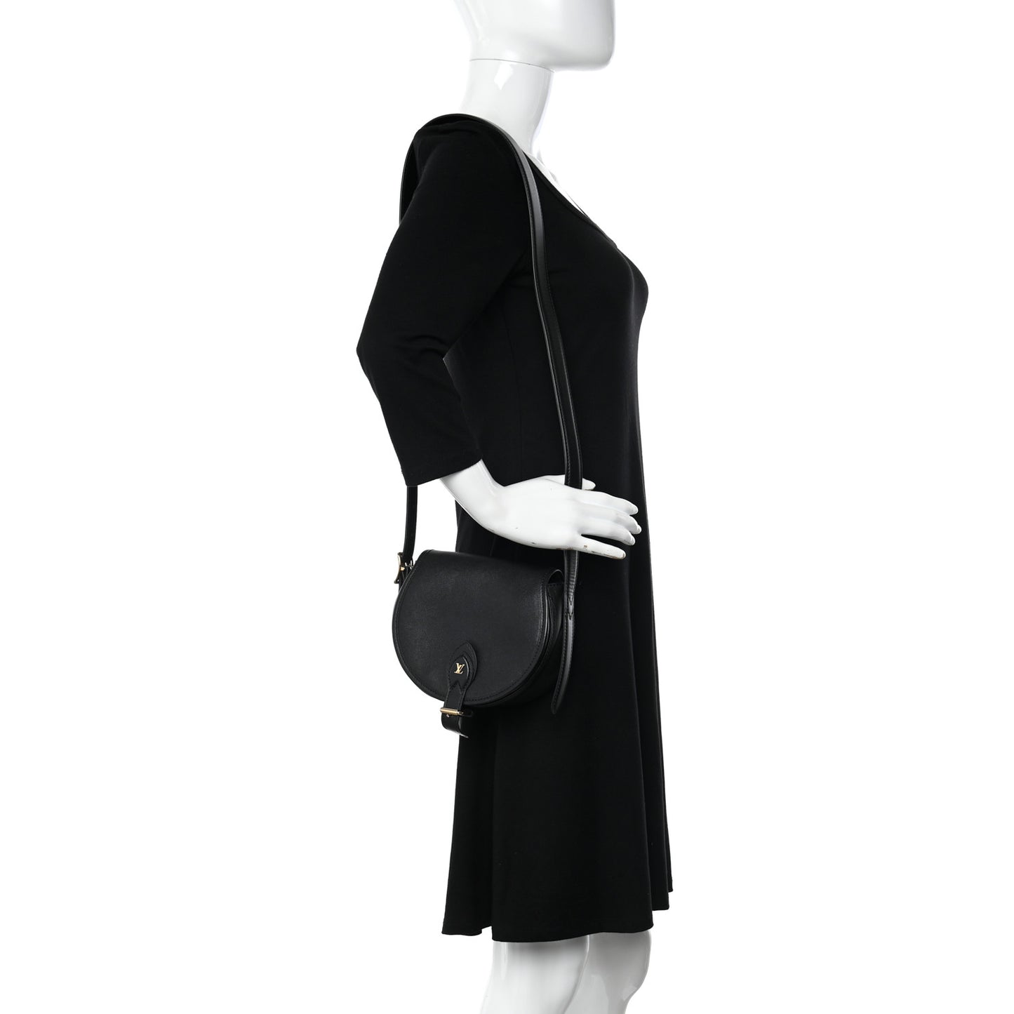 Calfskin Tambourin Black